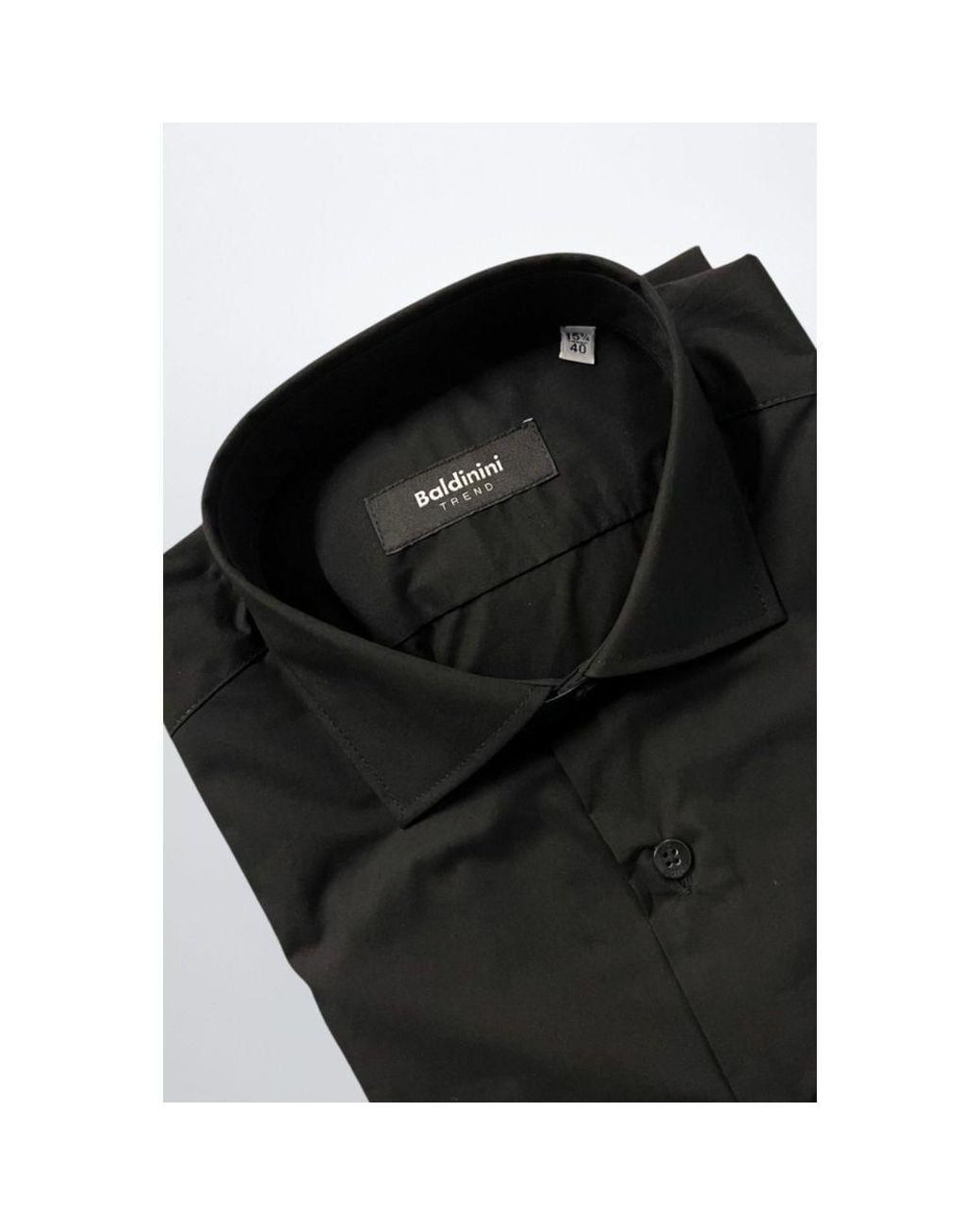 Baldinini Black Cotton Men's Shirt for men