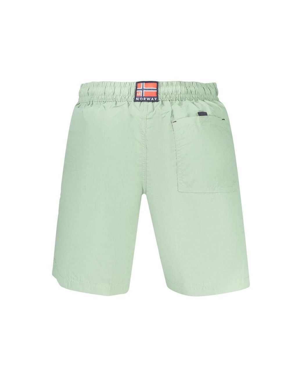 Norway 1963 Green Polyamide Men's Swimwear for men