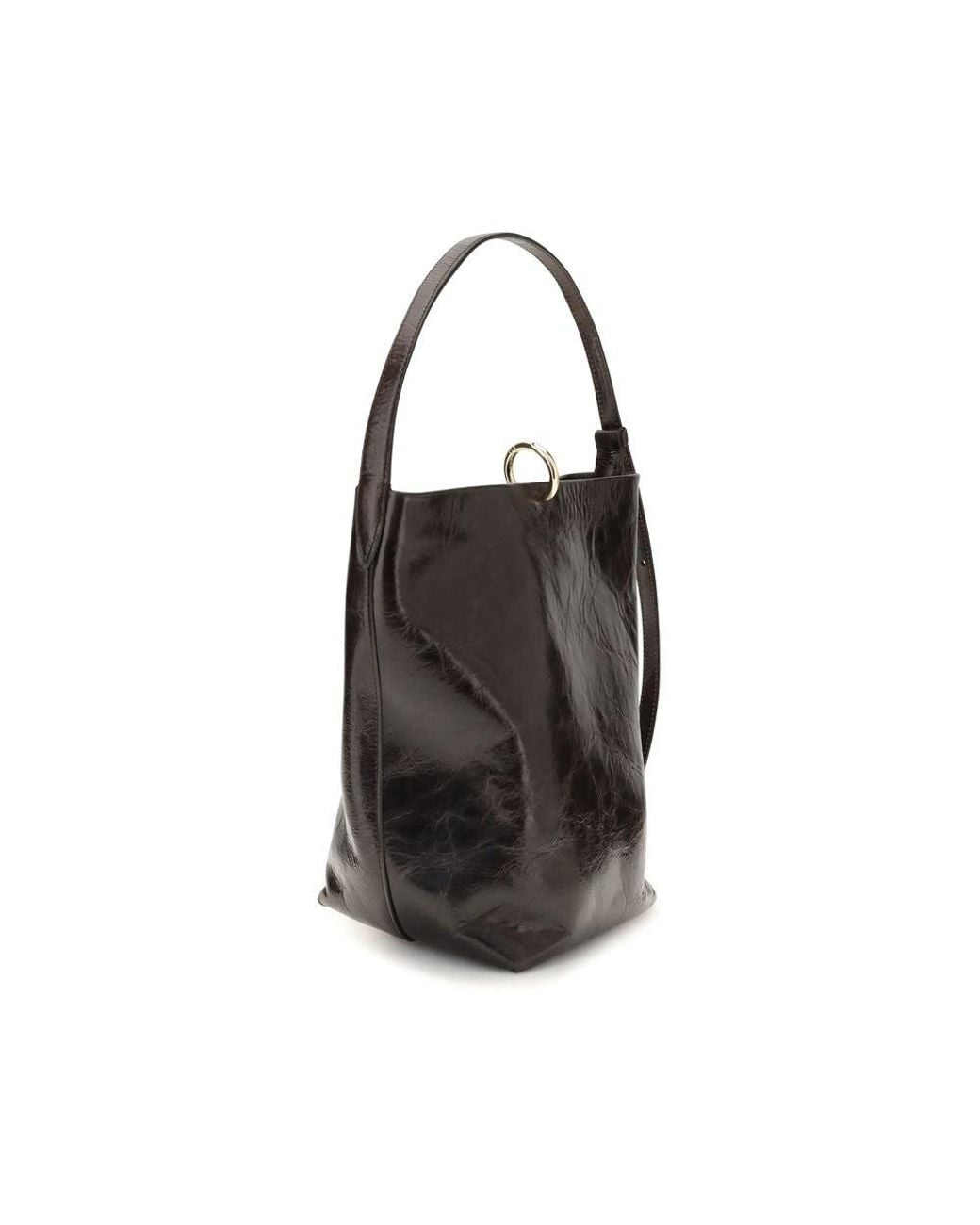Benedetta Bruzziches Black Calf Leather Bos Taurus Shoulder Bag