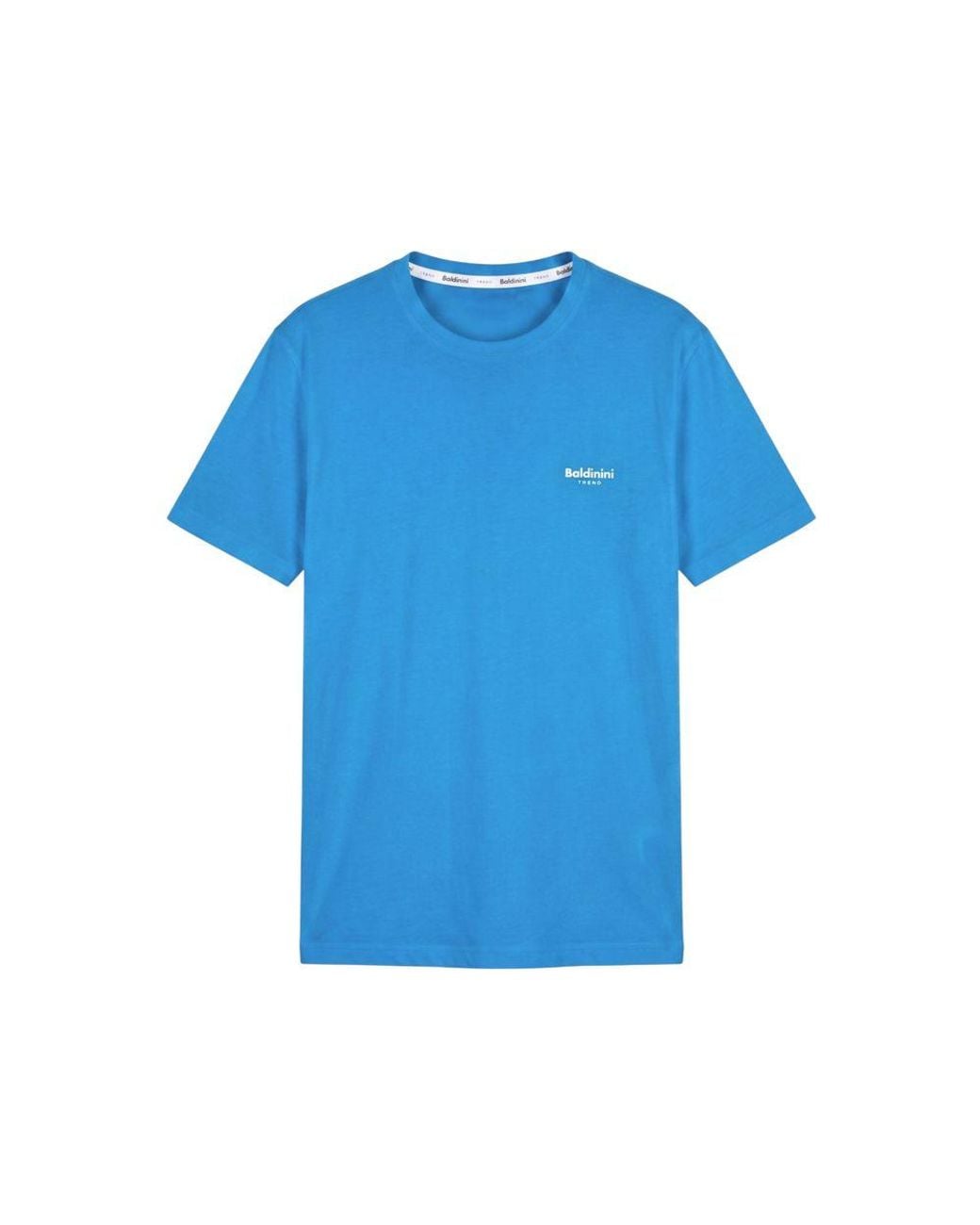 Baldinini Light Blue Cotton Men T for men