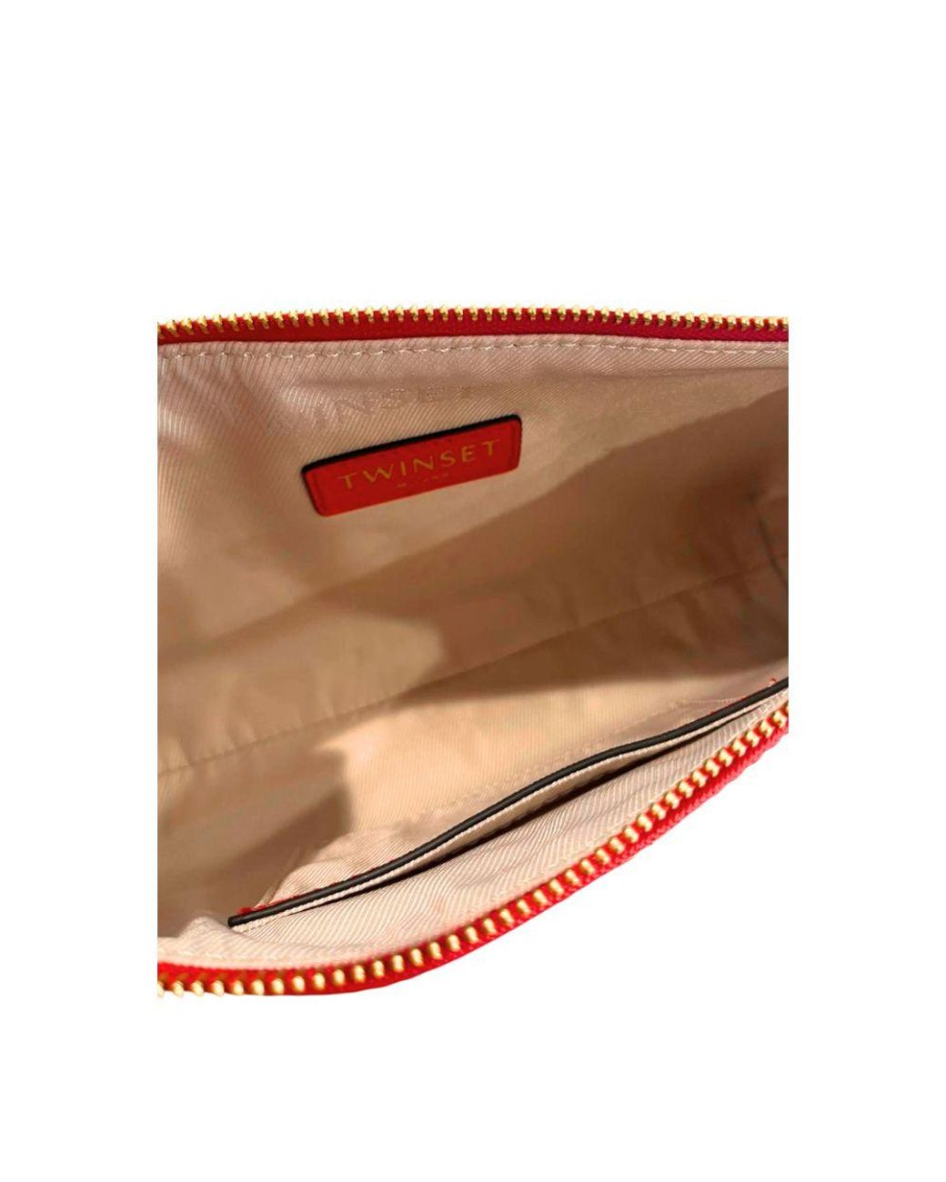 Twinset Red Pu Crossbody Bag