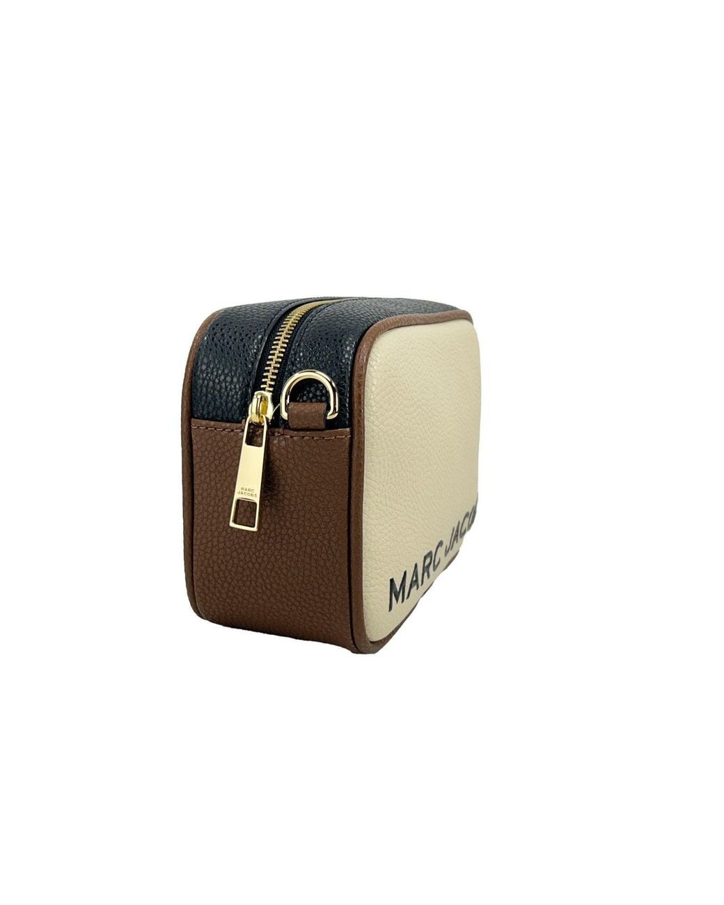 Marc Jacobs Black Flash Leather Camera Crossbody Bag