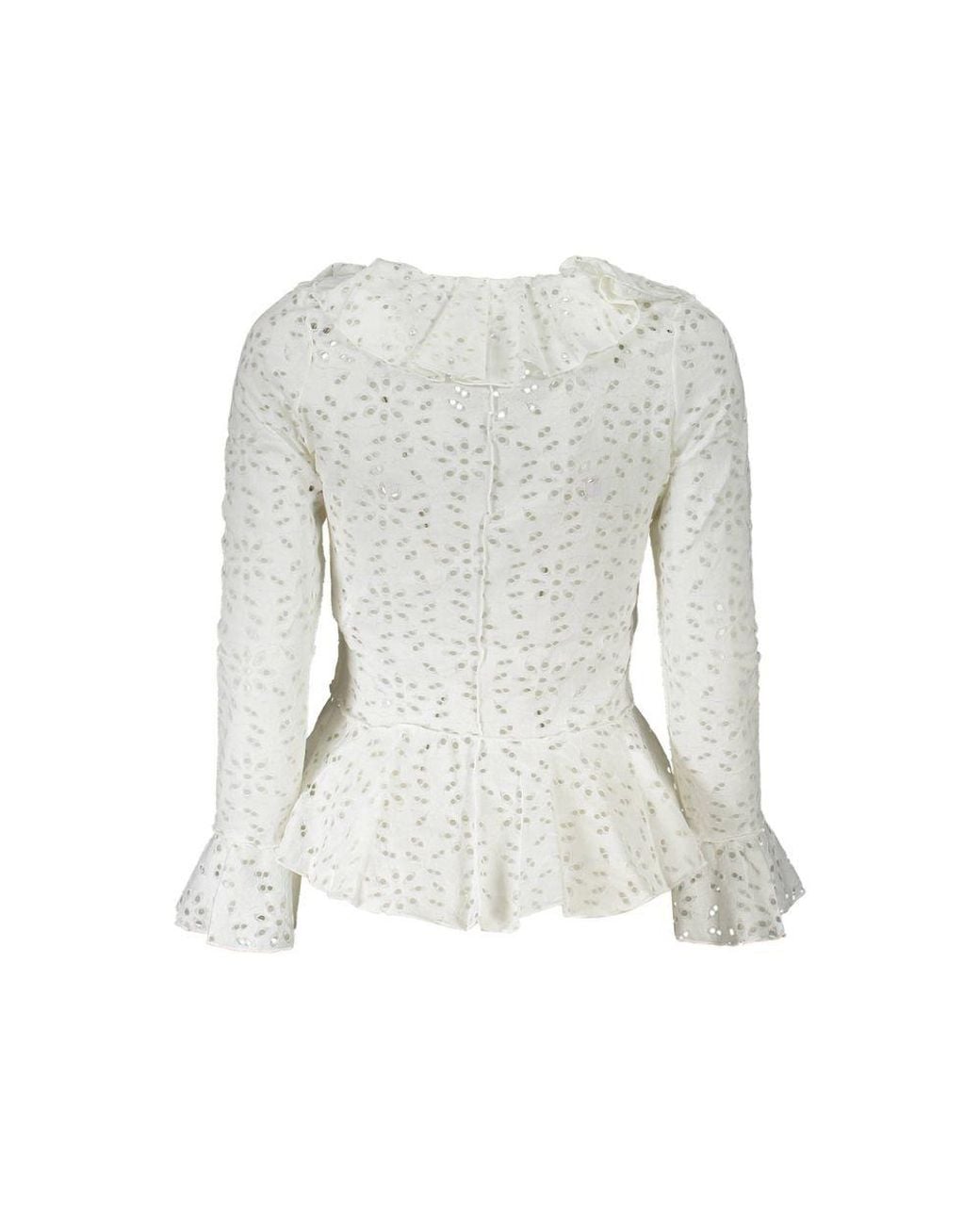 Desigual White Cotton Shirt