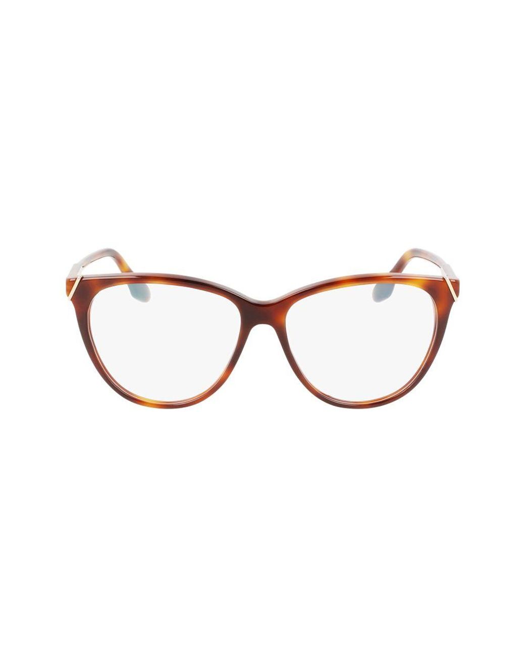 Victoria Beckham Brown Plastic Glasses (frames)