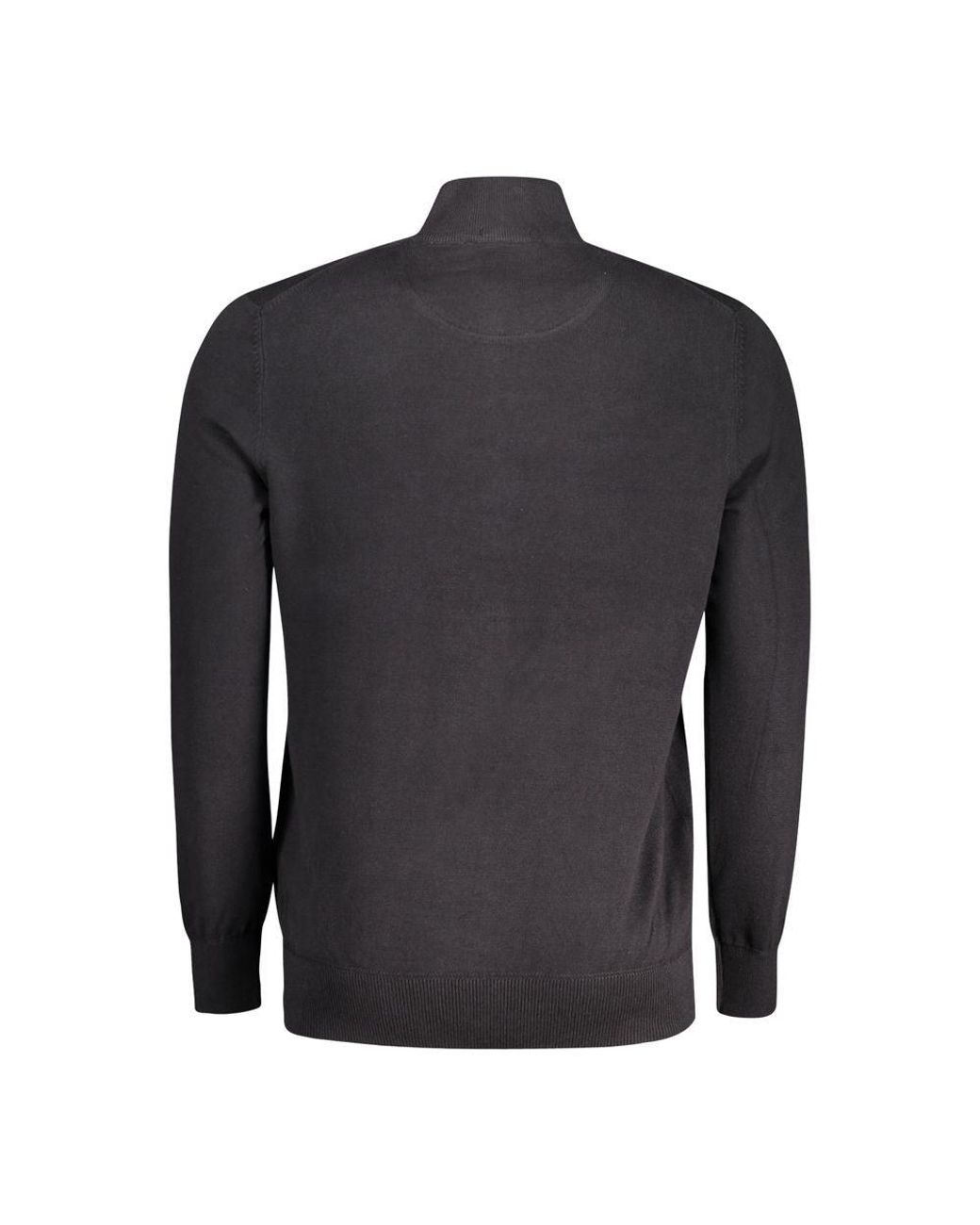 Timberland Black Organic Cotton Cardigan Clothing for men