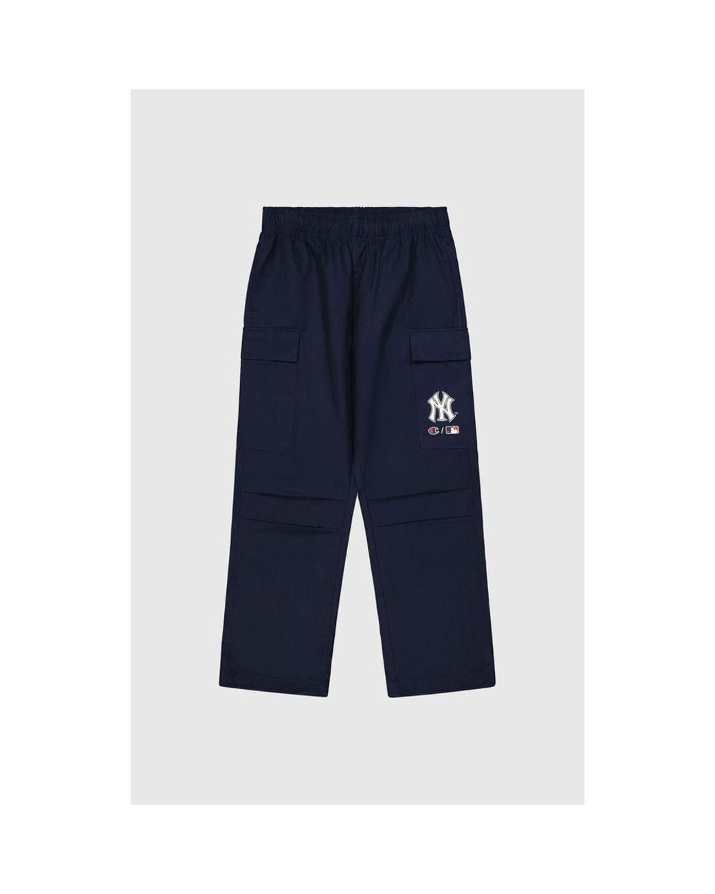 Champion Blue Cotton Cargo Pants for men