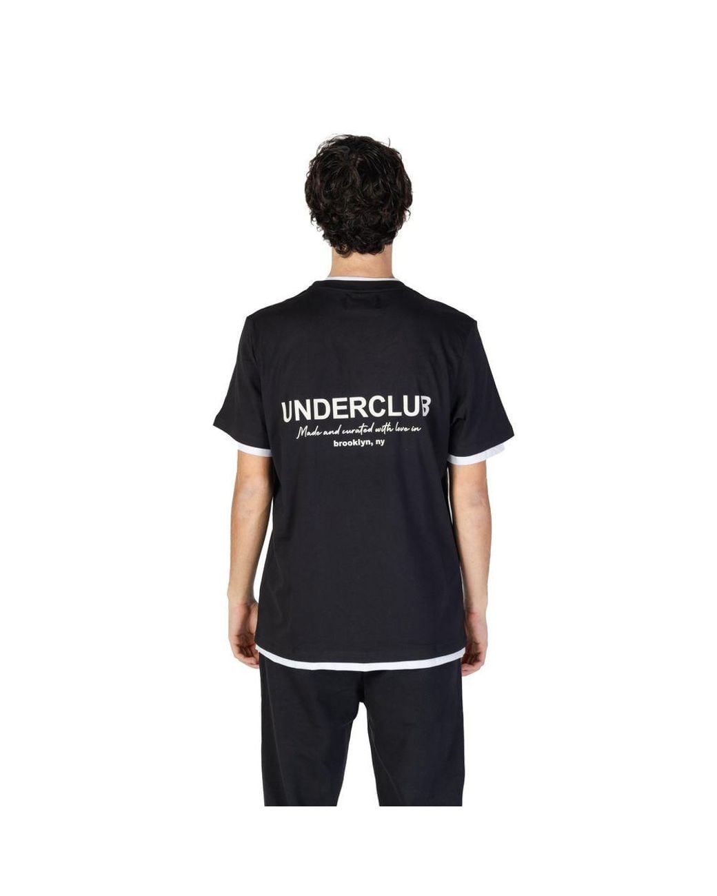 Underclub Black Cotton T for men
