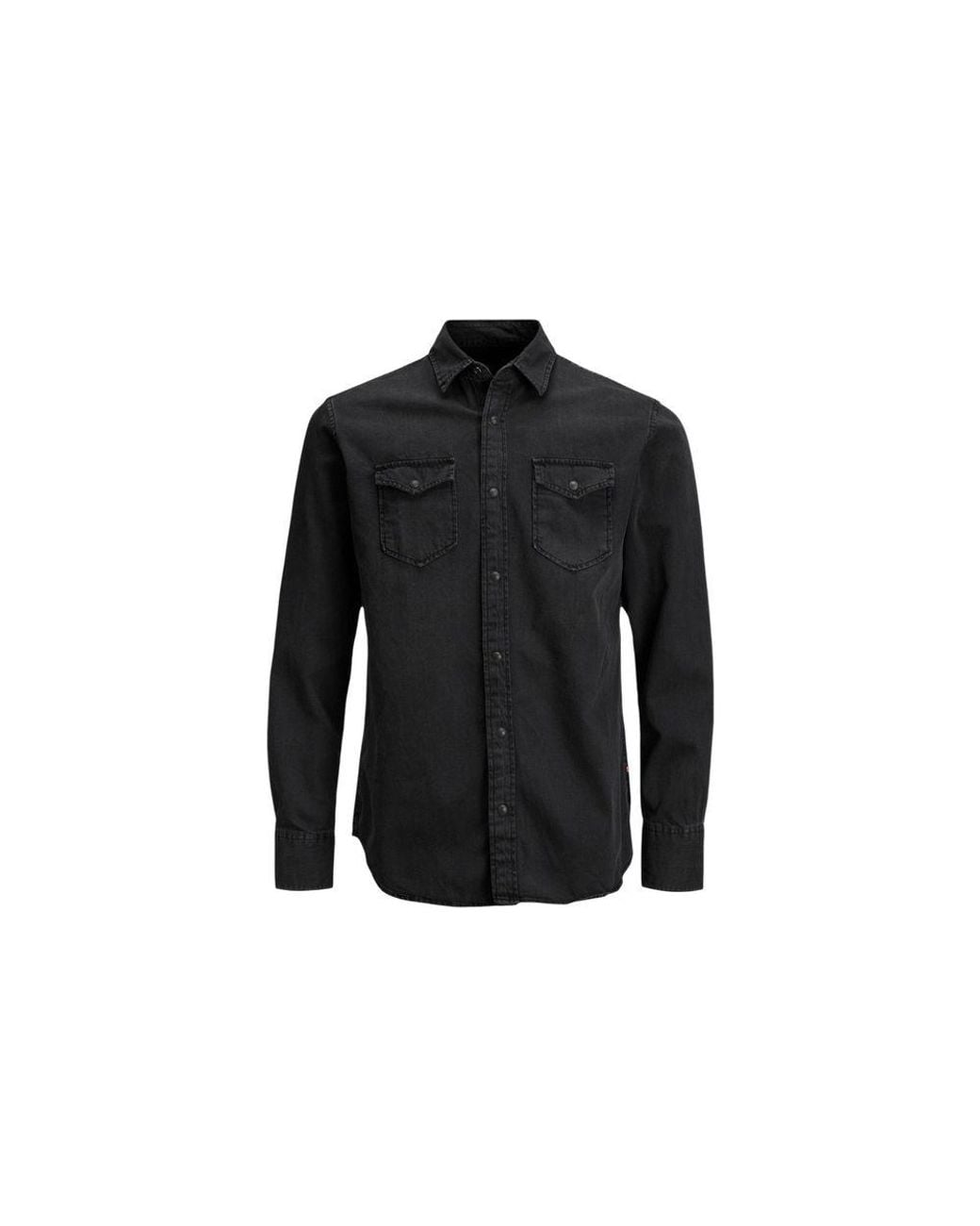 Jack & Jones Black Jeans Shirt for men