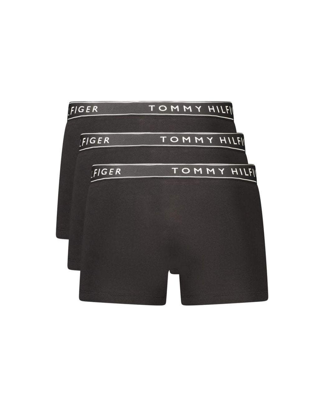 Tommy Hilfiger Black Cotton Men's Boxer Shorts for men
