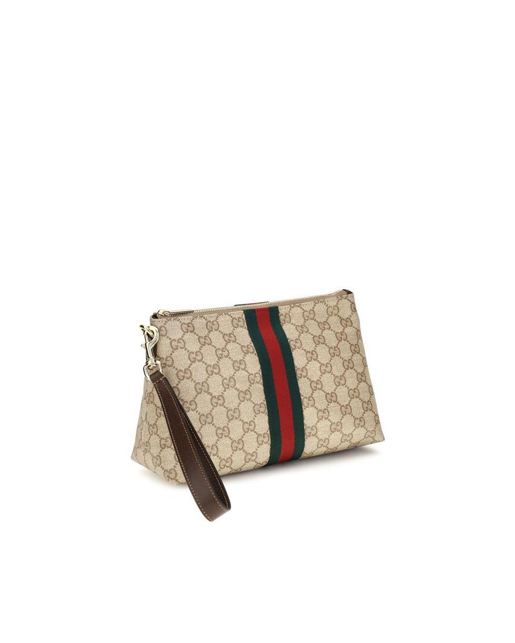 Gucci Natural Beige Fabric Shoulder Bag for men