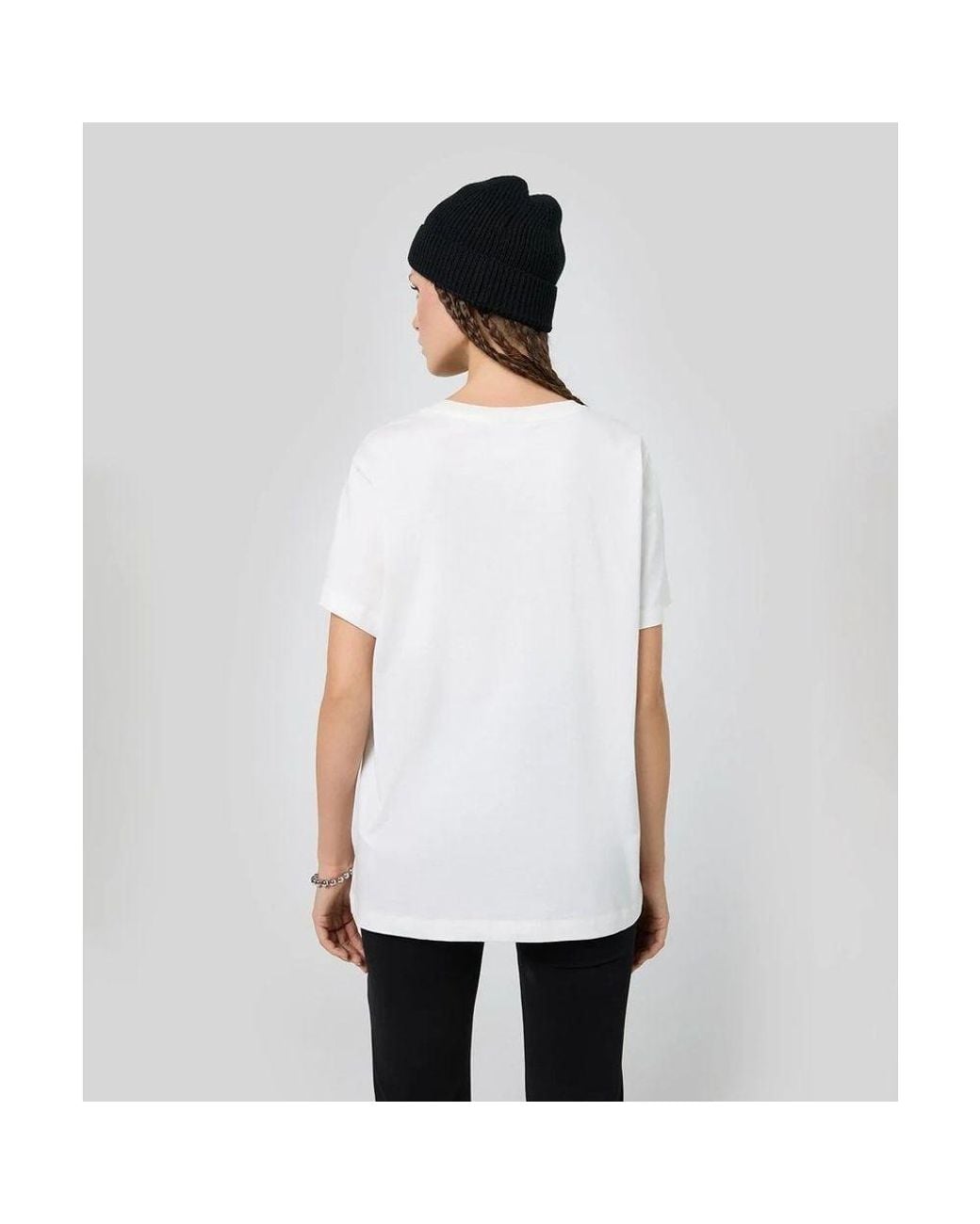 Champion White Beige Cotton T