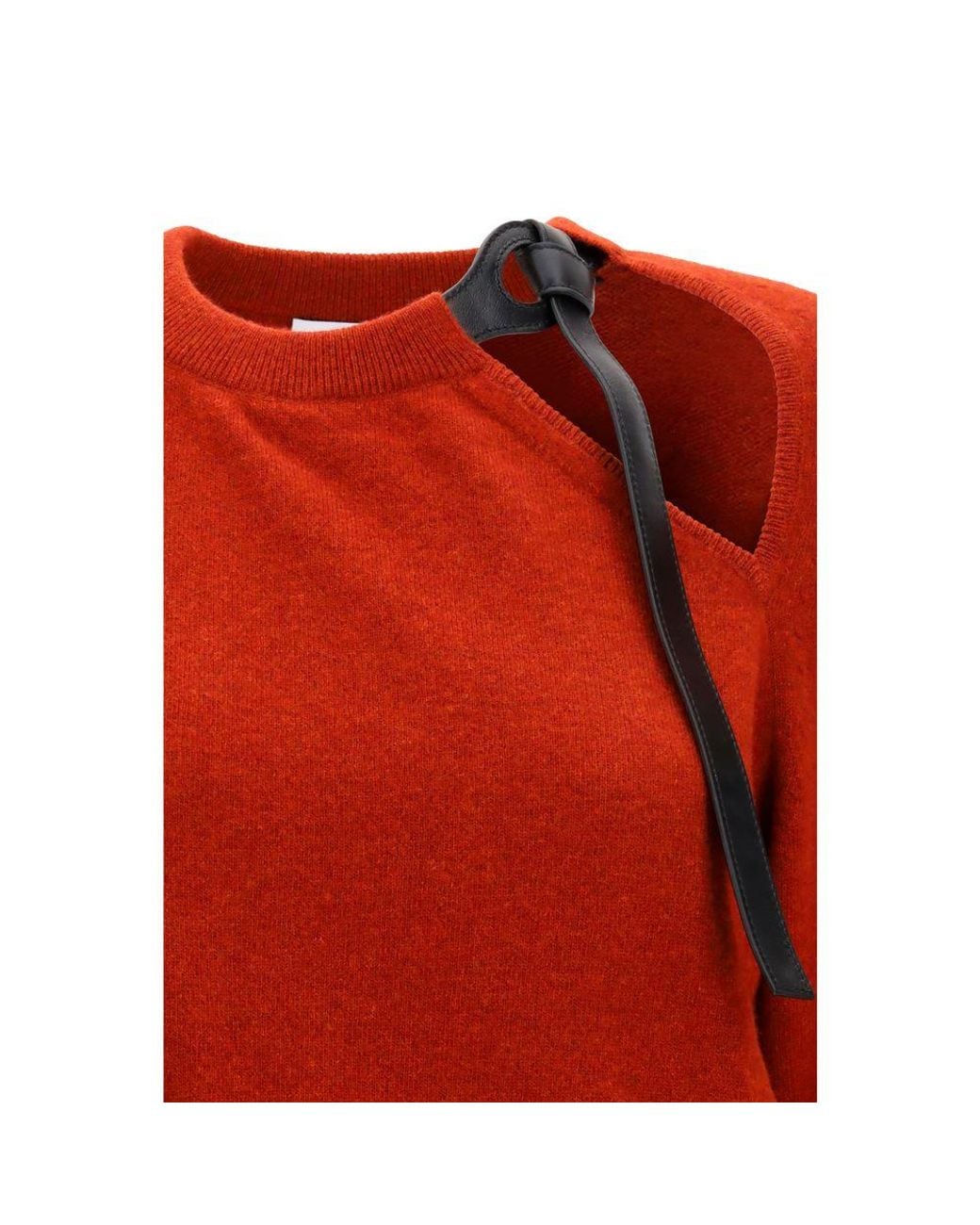 Ferragamo Red Wool Oves Aries Sweatshirt