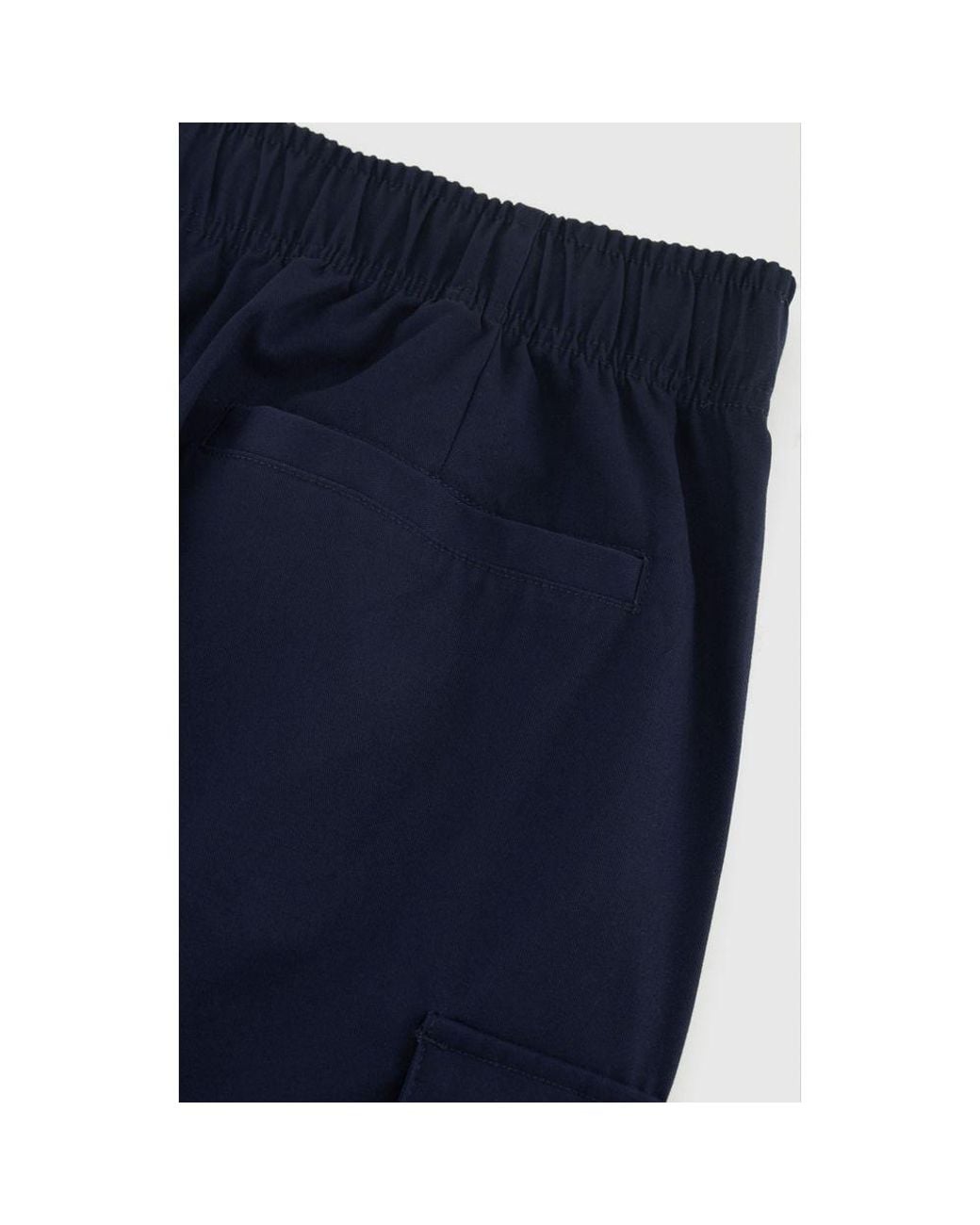 Champion Blue Cotton Cargo Pants for men