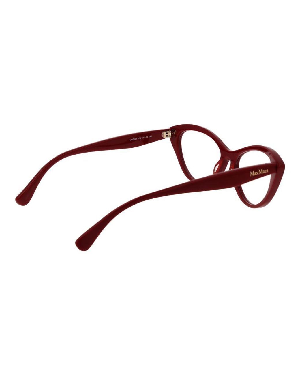 Max Mara Red Acetate Glasses (Frames)