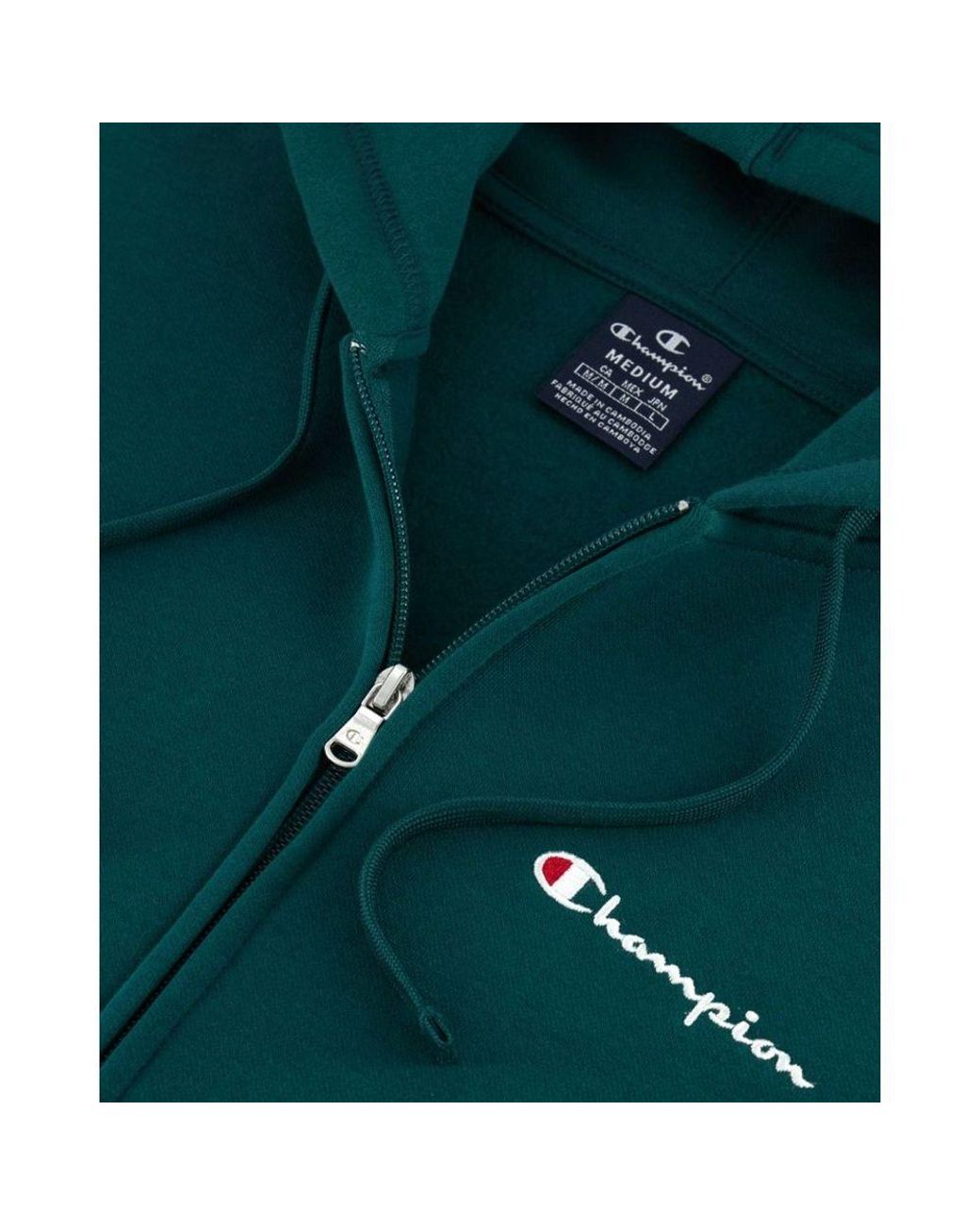 Champion Green Cotton Sweatshirt for men