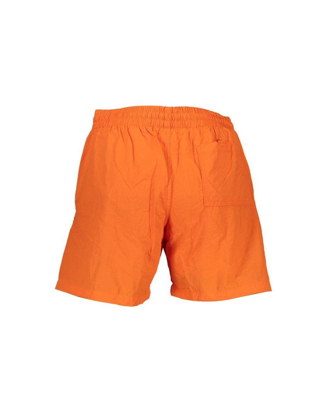 Norway 1963 Orange Polymide Men's Swimwear for men