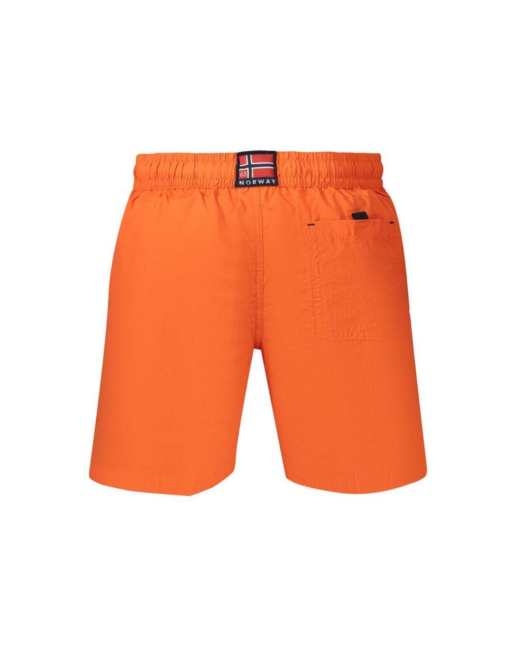 Norway 1963 Orange Polyamide Men's Boxer for men