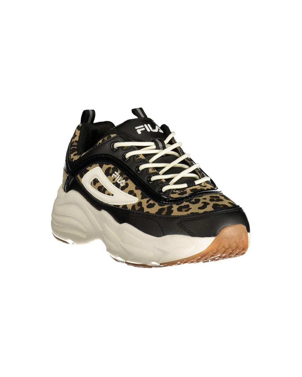 Fila Black Polyester 's Sneaker