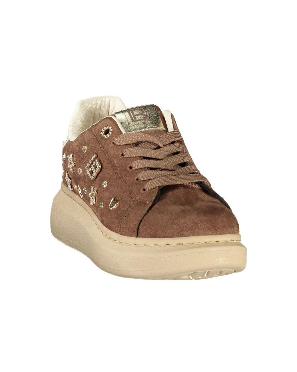Laura Biagiotti Natural Brown Polyurethane 's Sneaker