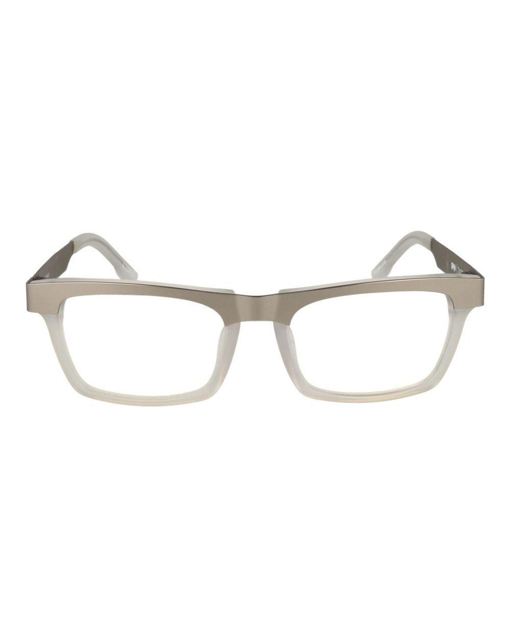 Spy Metallic Silver Plastic Glasses (frames)