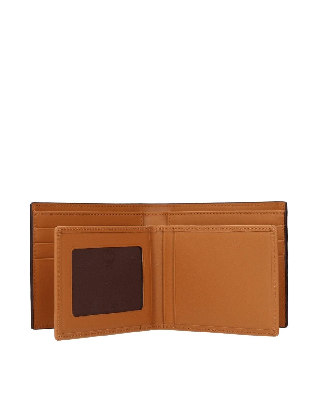 MCM Brown Fabric Wallet for men