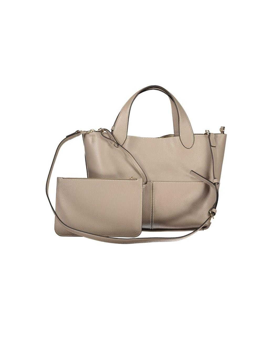 Furla Metallic Gray Leather 's Bag