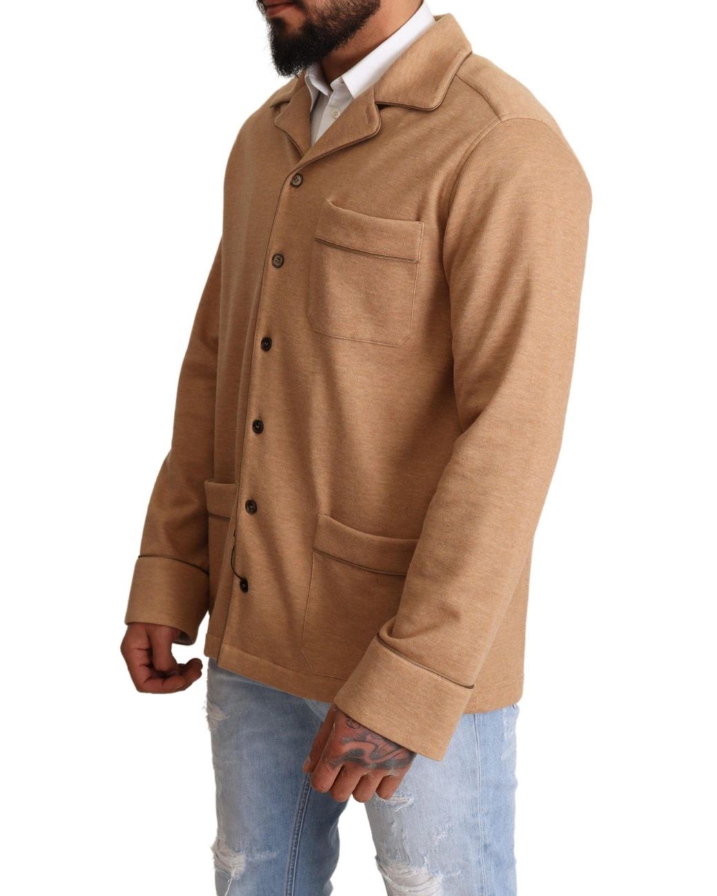Dolce & Gabbana Blue Elegant Light Jacket For for men