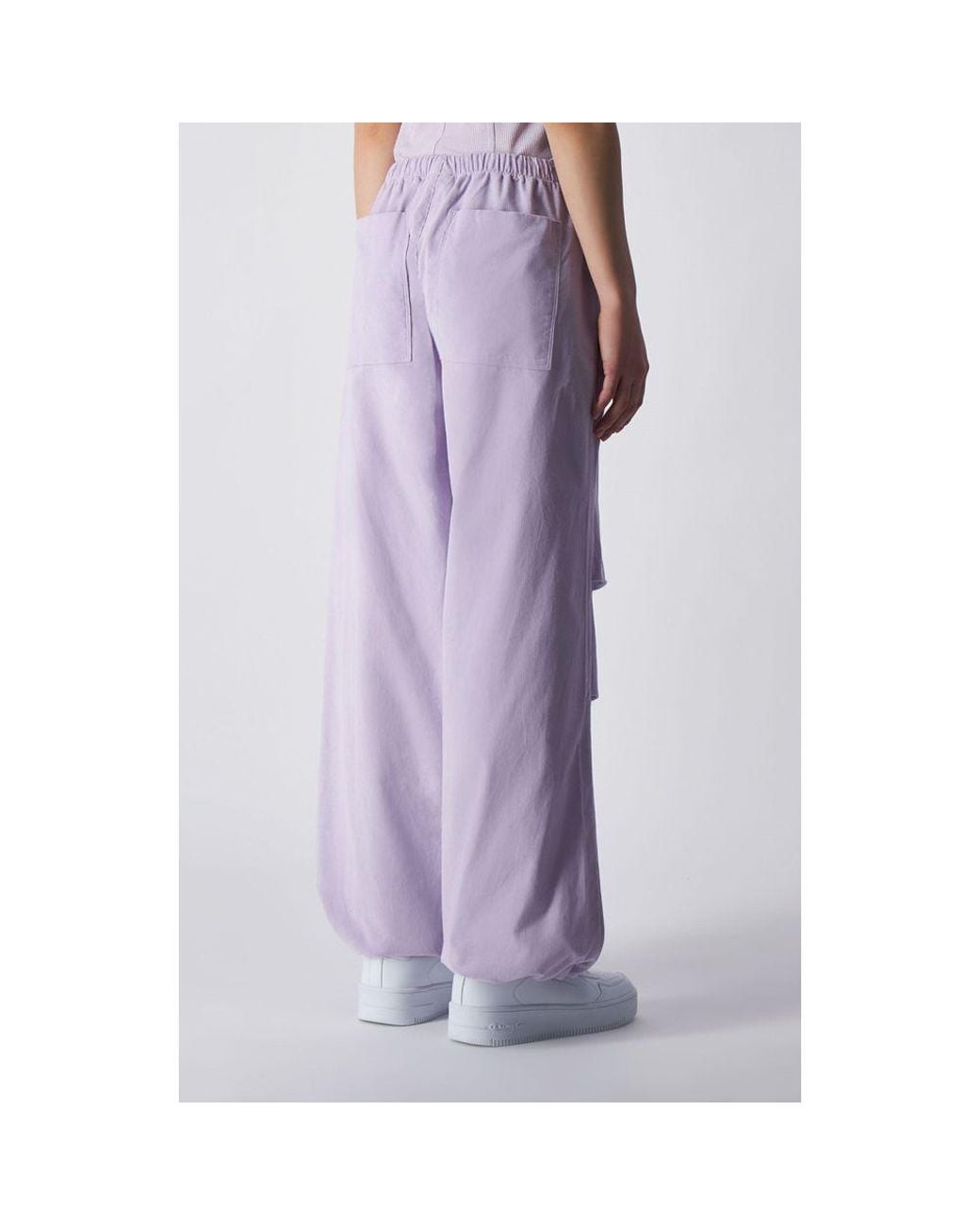 Champion Purple Cotton Casual Pants