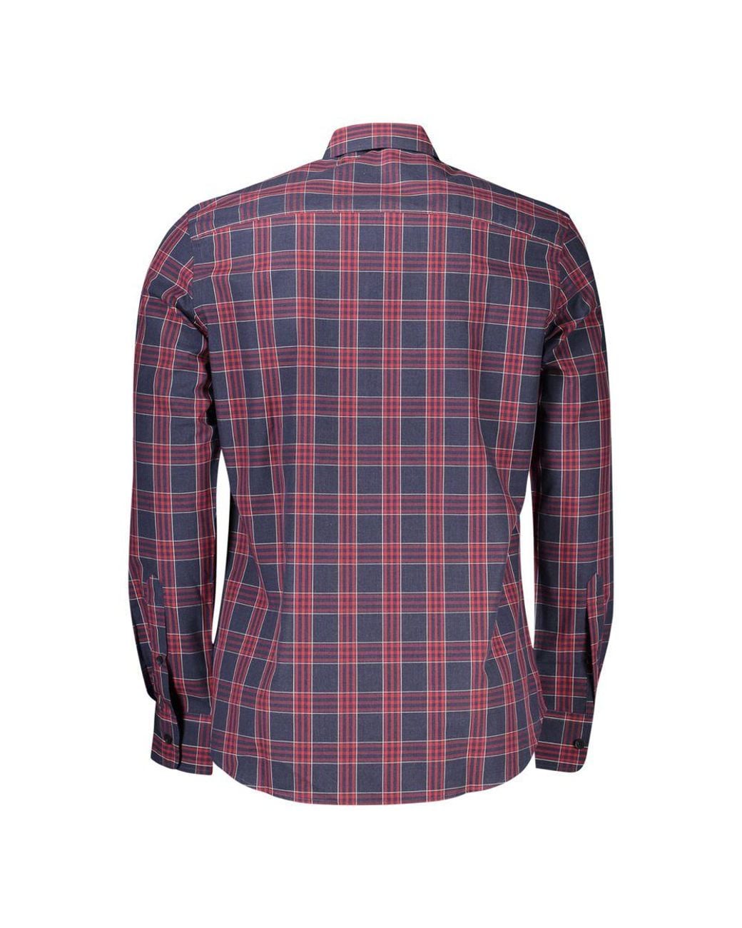 North Sails Purple Cotton Shirt for men