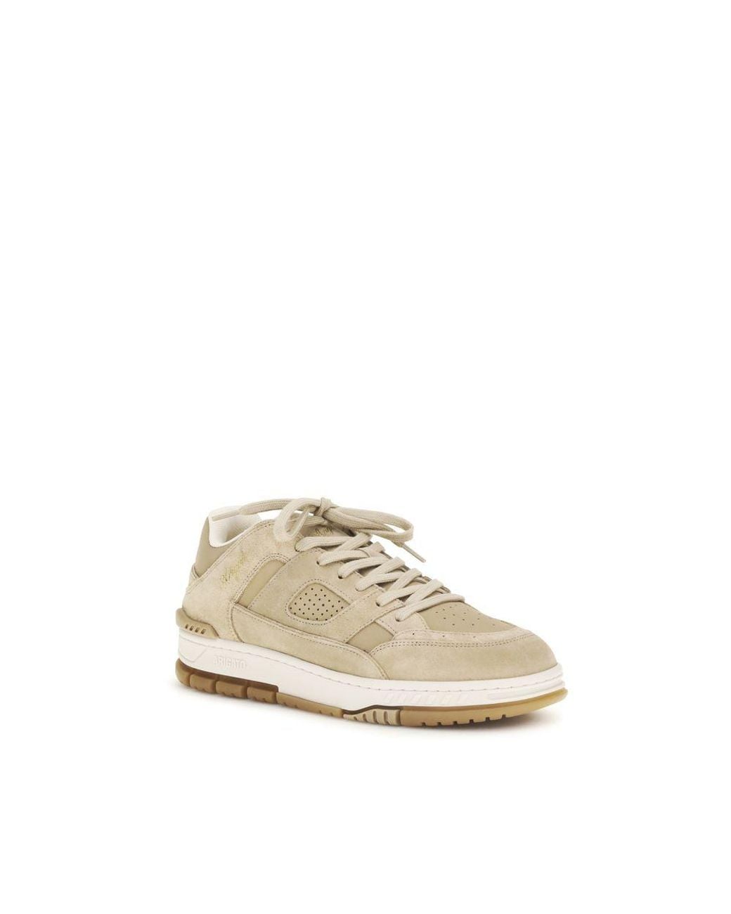 Axel Arigato Natural Beige Calf Leather Bos Taurus Athletic Sneakers for men