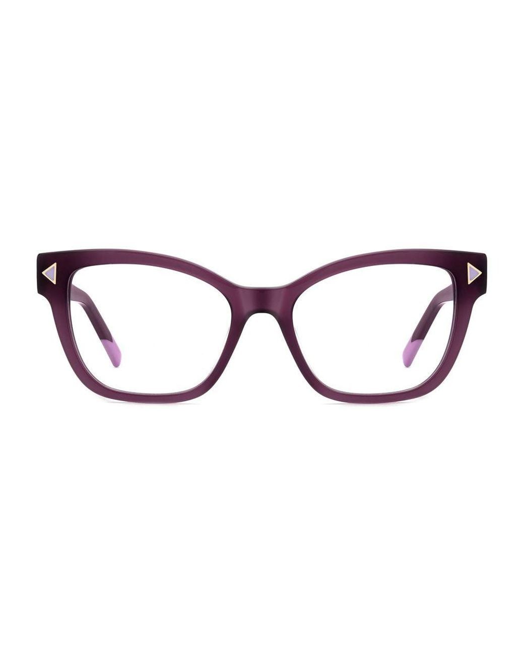 Missoni Multicolor Purple Acetate Glasses (frames)