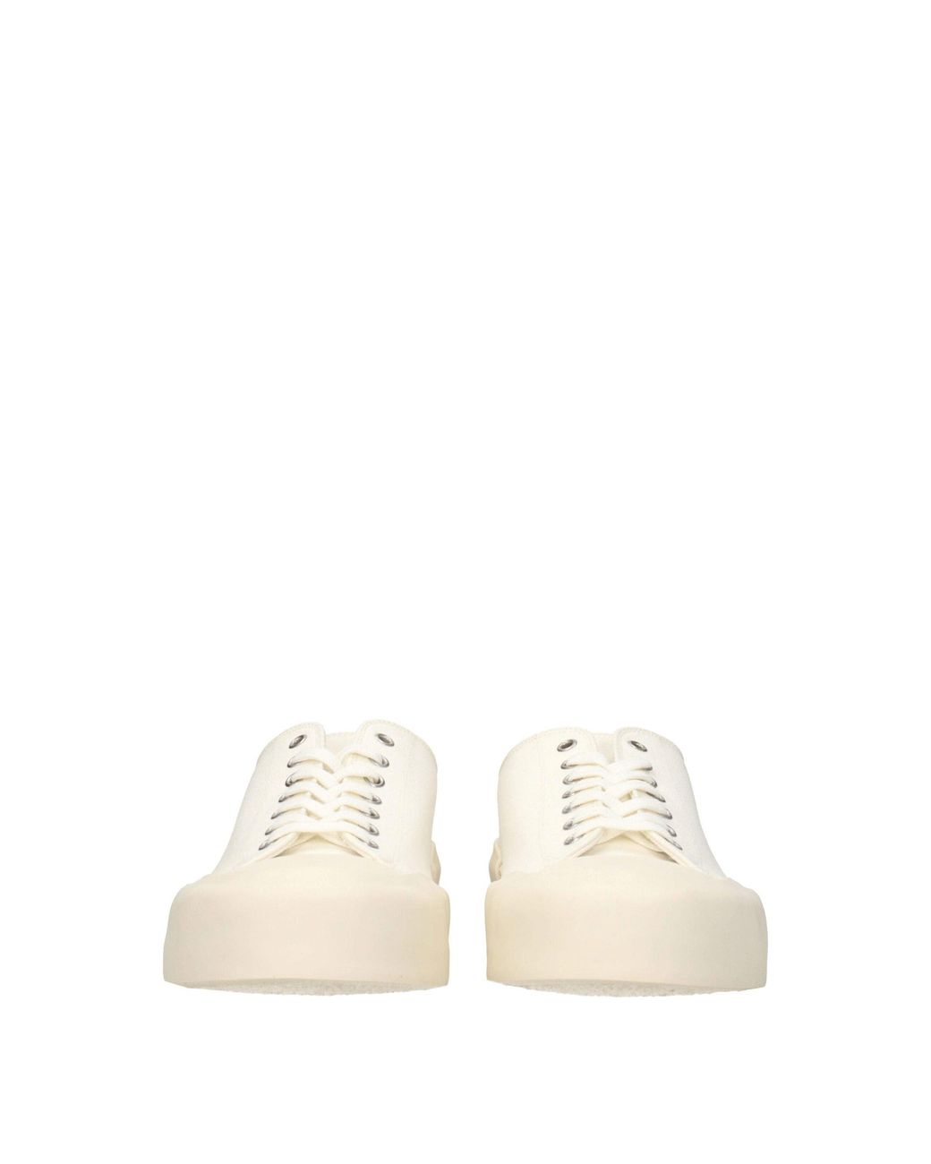 Jil Sander Natural Fabric Low Top Sneakers for men