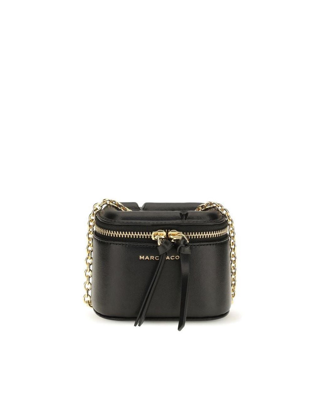 Marc Jacobs Black Calf Leather Bos Taurus Shoulder Bag