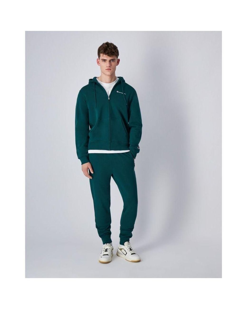 Champion Green Cotton Sweatshirt for men