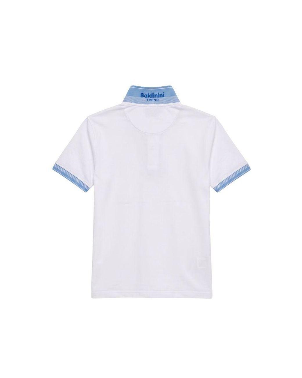 Baldinini White Cotton Men Polo for men