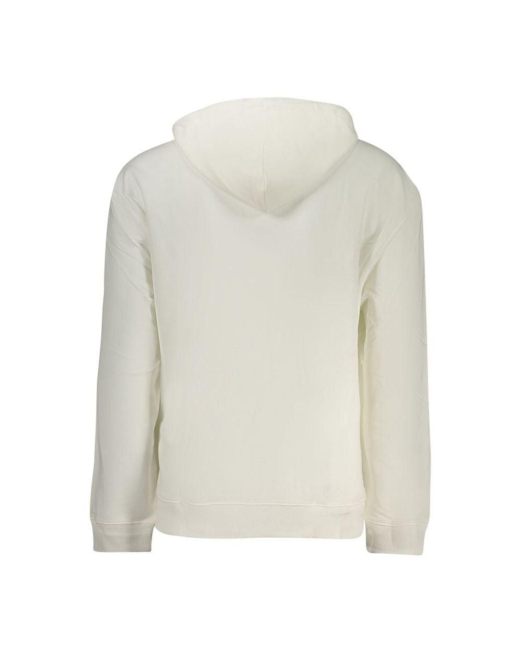 Calvin Klein White Cotton Sweatshirt Clothing for men