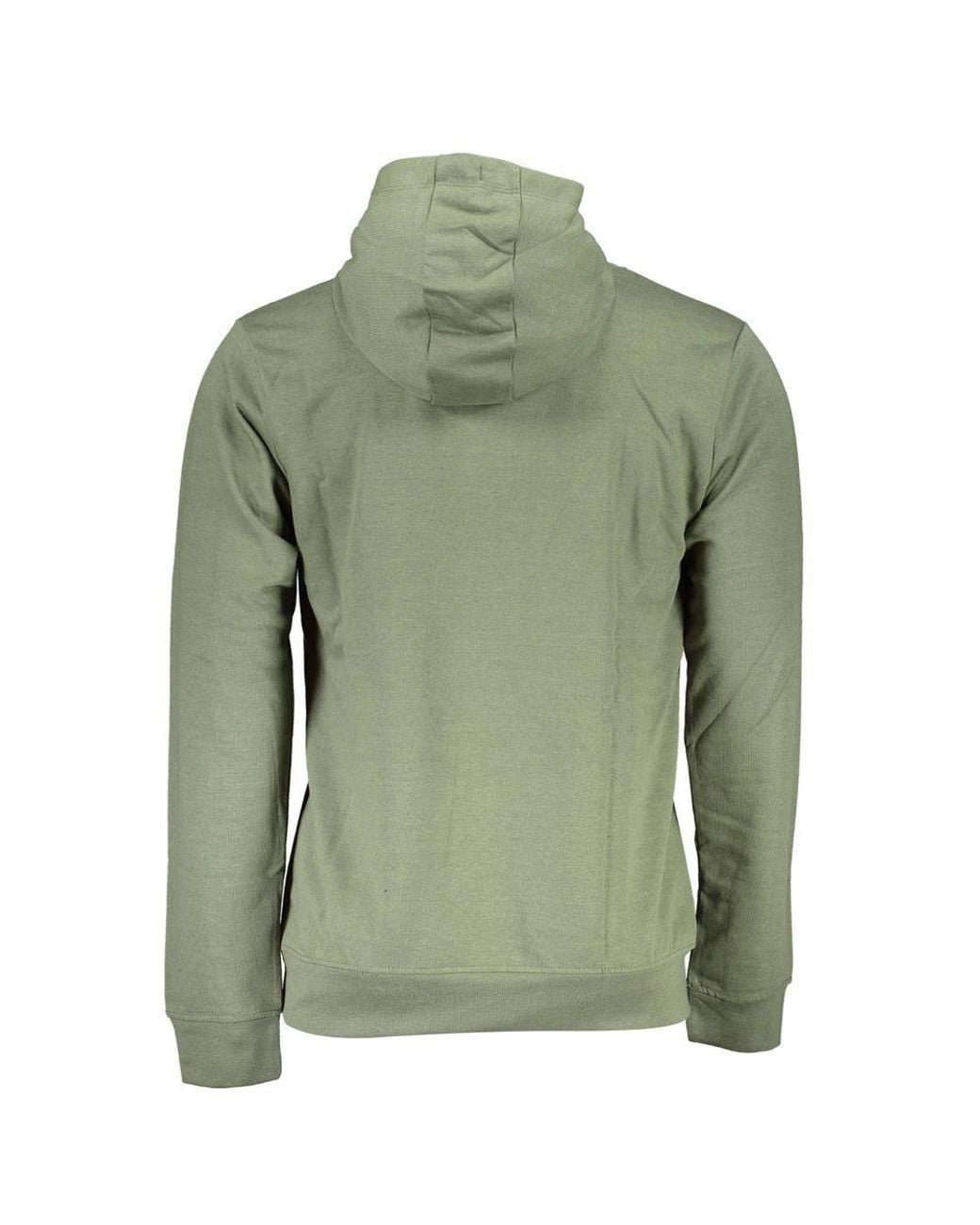 Gianmarco Venturi Green Cotton Sweatshirt for men