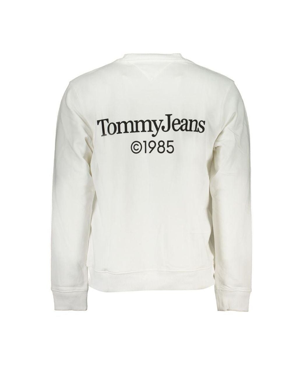 Tommy Hilfiger White Cotton Men's Sweatshirt for men