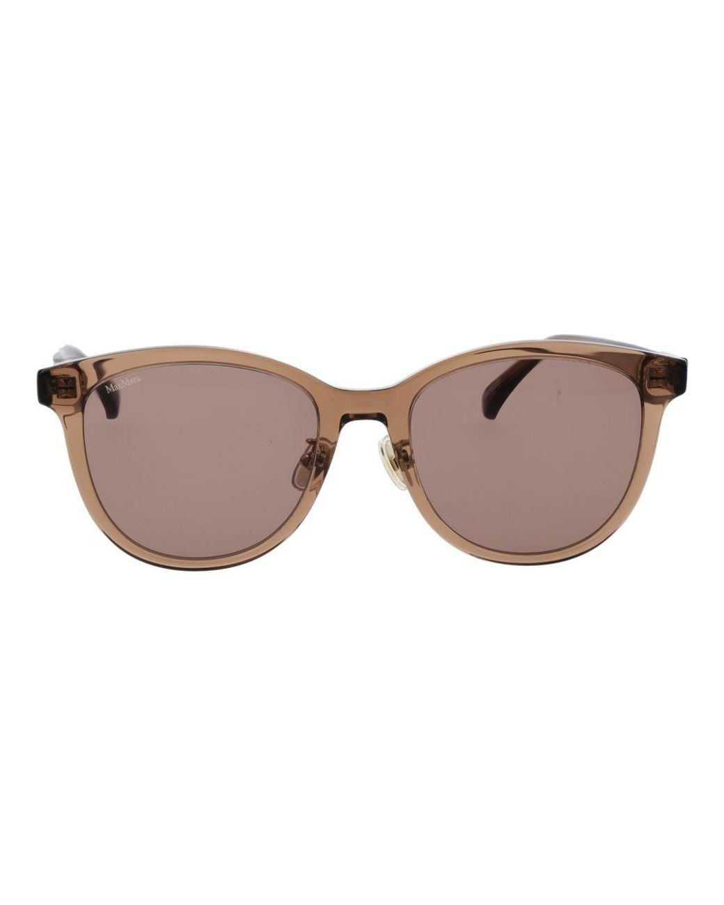 Max Mara Brown Acetate Sunglasses