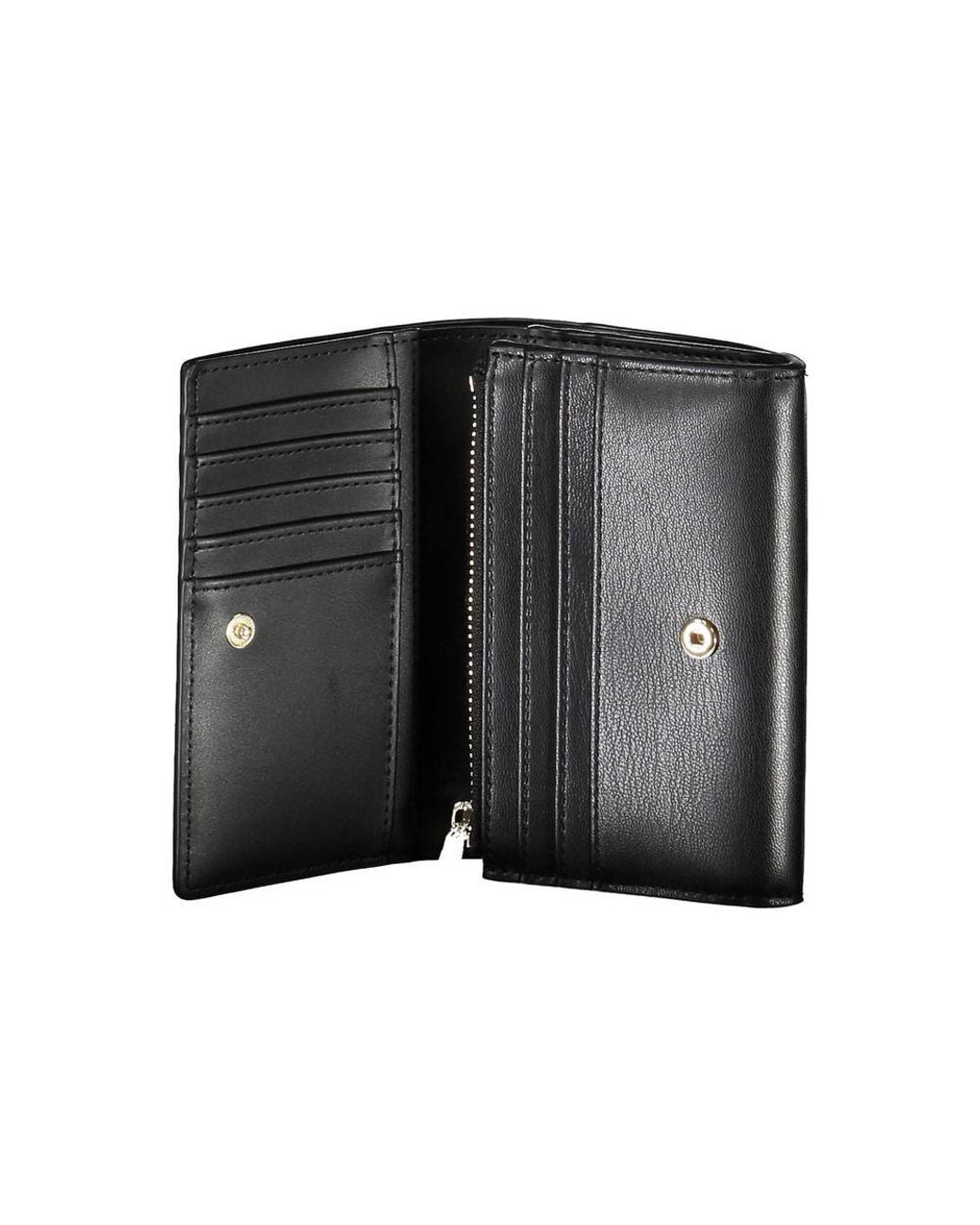 Tommy Hilfiger Black Chic Two-Compartment Wallet With Coin Purse