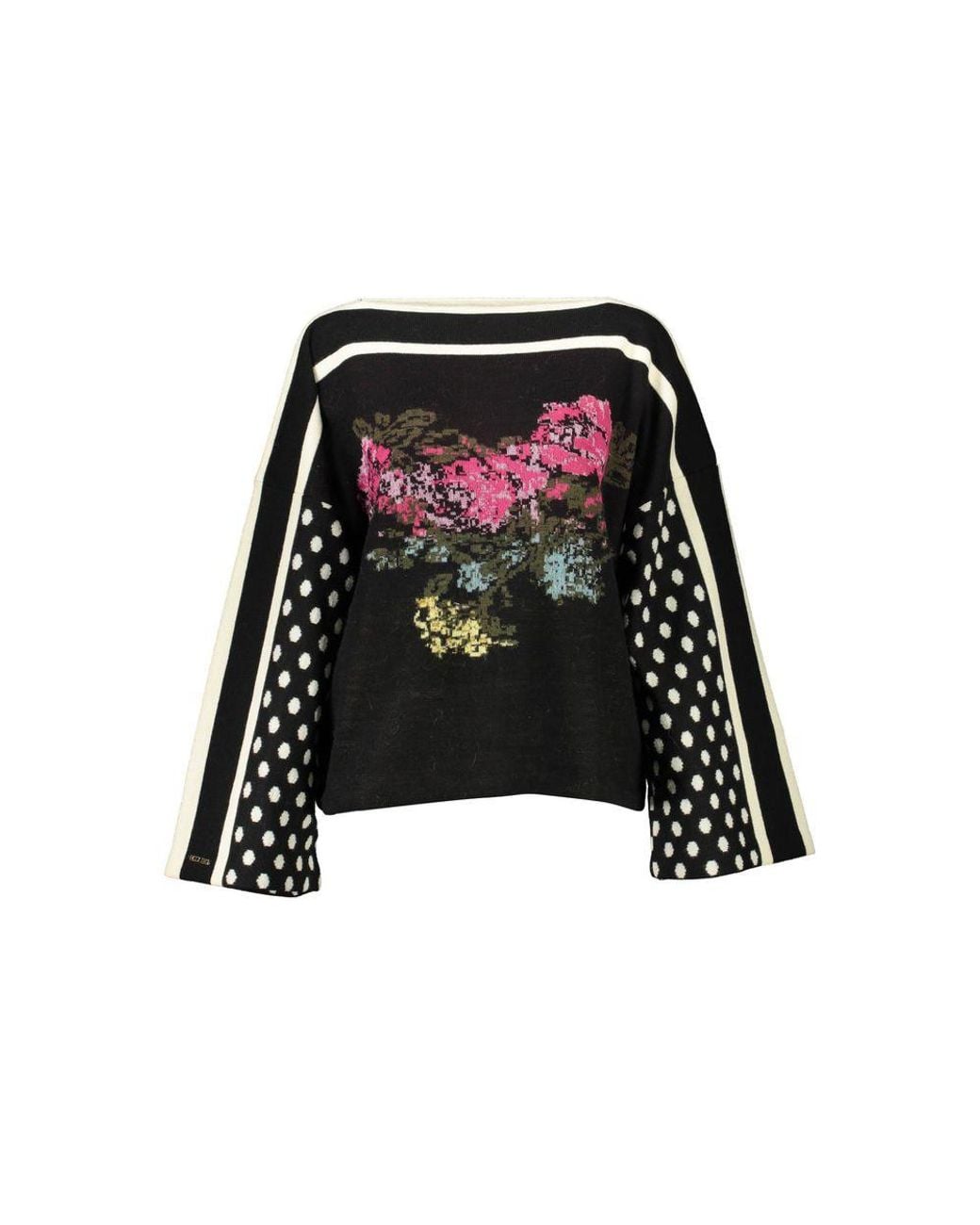 Blugirl Blumarine Black Nero Acrylic Sweater