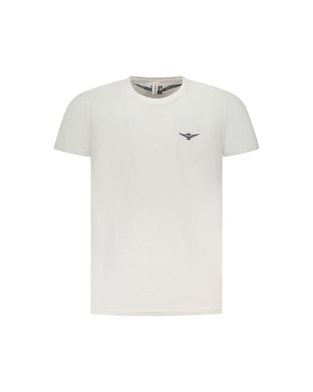 Accademia Militare White Cotton T-Shirt for men