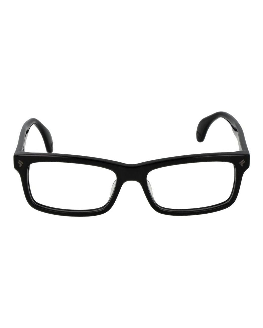 Lozza Black Cellulose Acetate Glasses (frames) for men