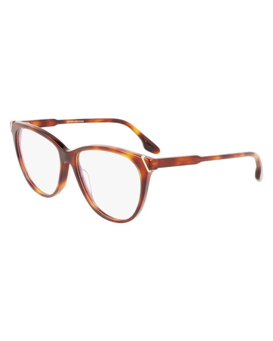 Victoria Beckham Brown Plastic Glasses (frames)