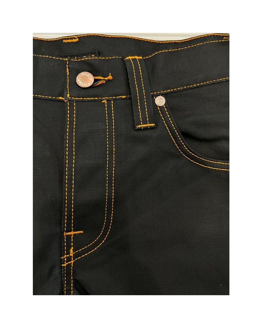 Nudie Jeans Blue Cotton Jean for men