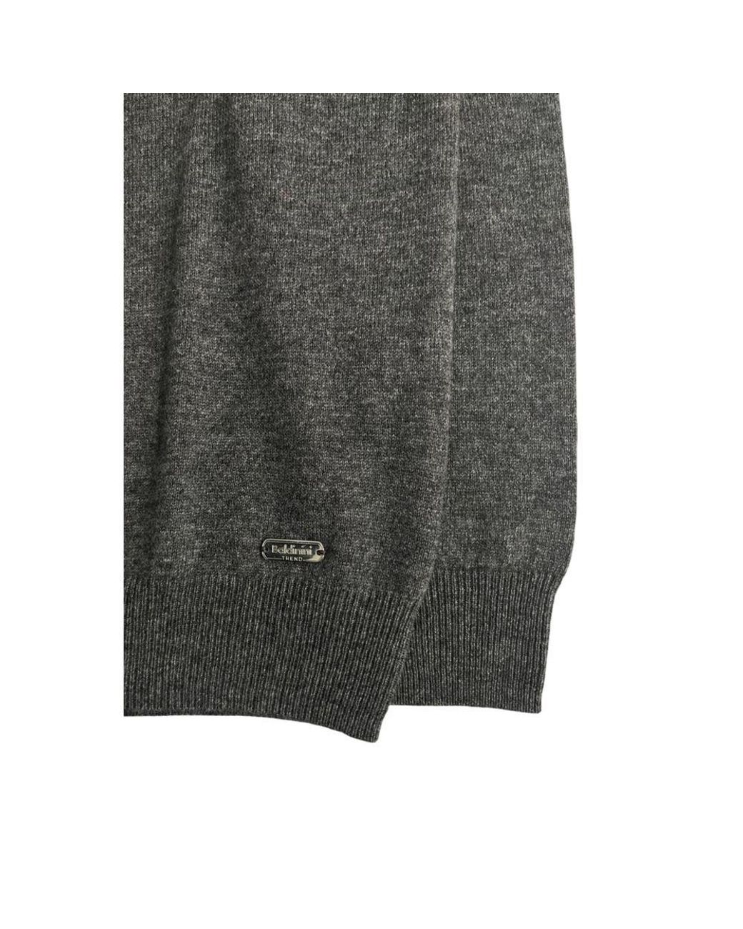 Baldinini Gray Cashmere Sweater for men