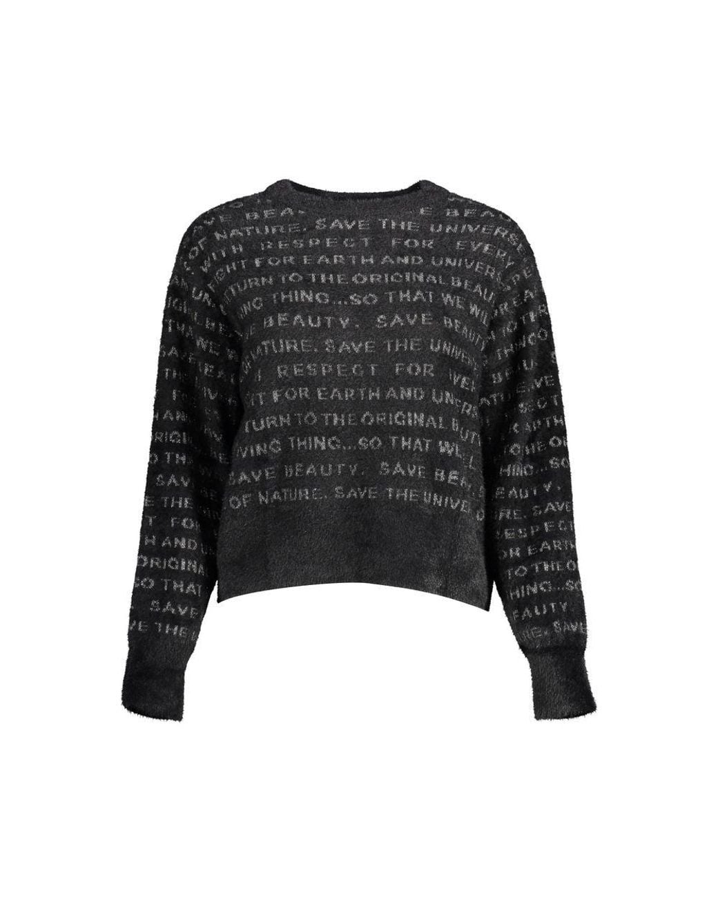 Desigual Black Polyamide Sweater