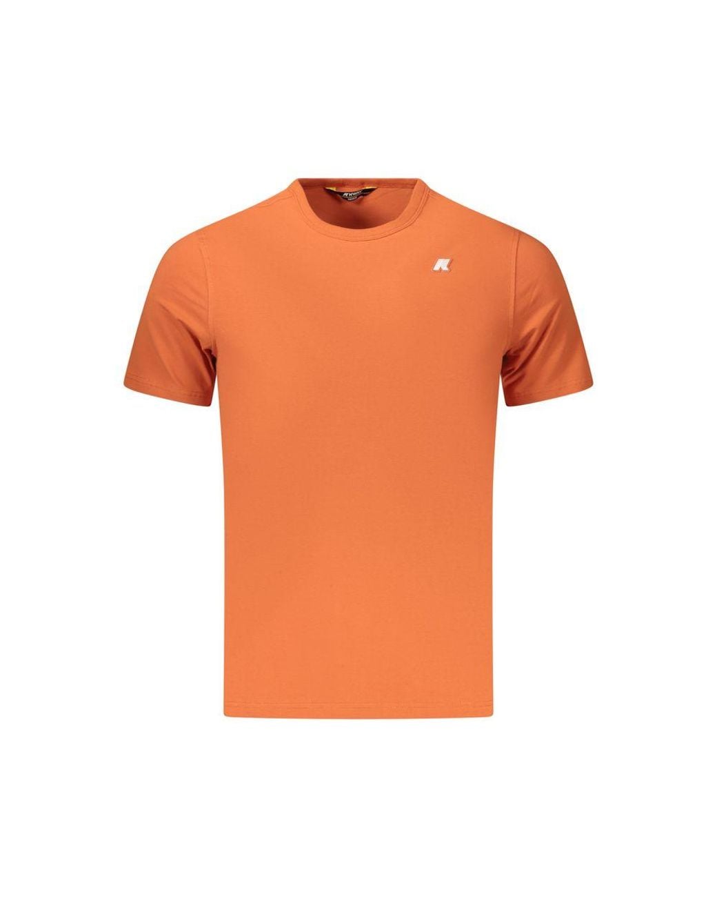 K-Way Orange Cotton T-shirt - S for men