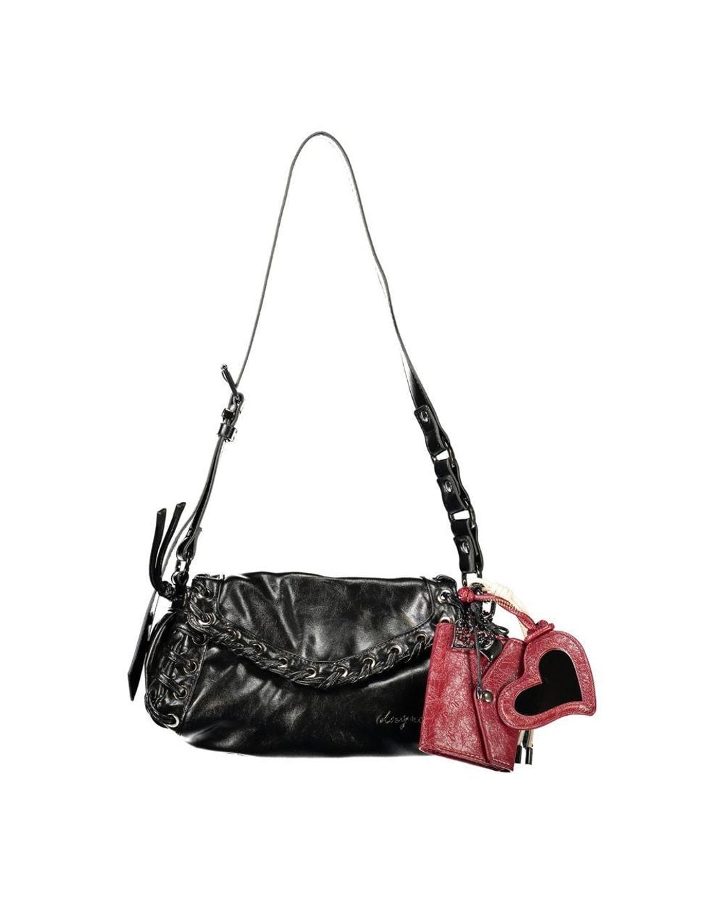 Desigual Black Nero Polyurethane 's Bag