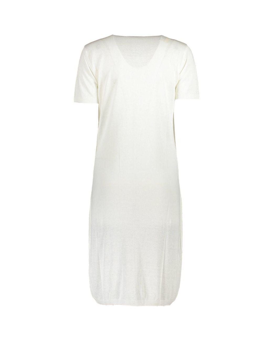 Roberto Cavalli White Viscosa Dress